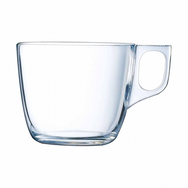 TASSE EN VERRE FRANCAIS 220ML PERSONNALISABLE 'NUEVO' 