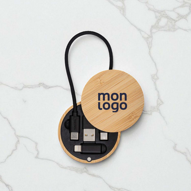 CABLE 4 EN 1 PERSONNALISE 'RONDINA BOIS'