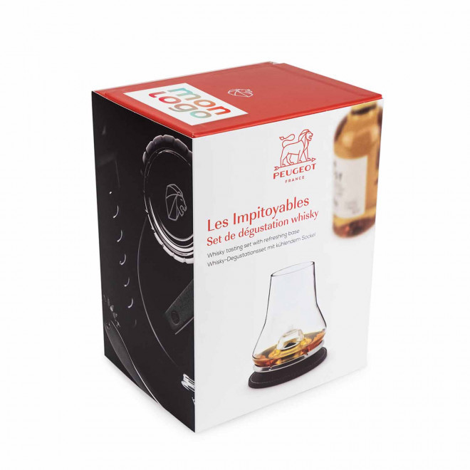 SET DE DEGUSTATION WHISHY PERSONNALISABLE 'IMPITOYABLES'