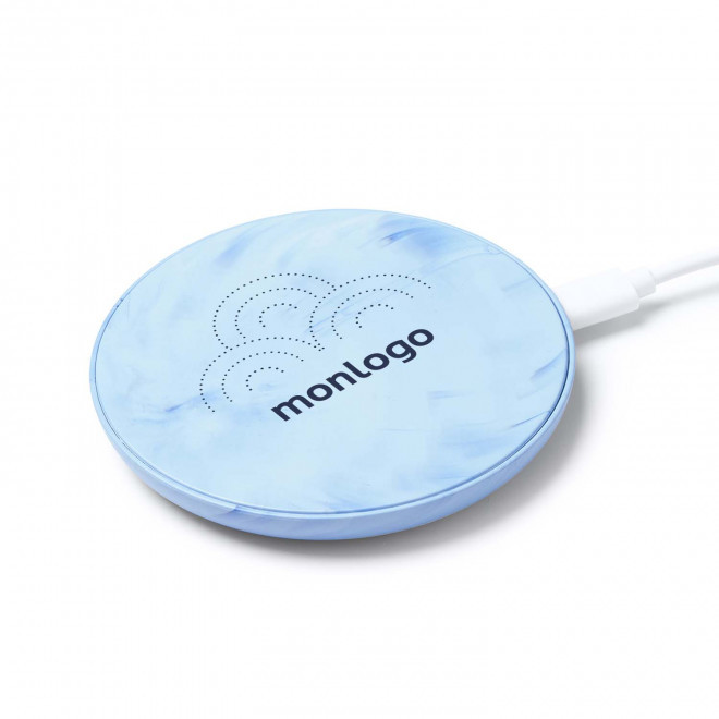 CHARGEUR INDUCTION RECYCLE PERSONNALISABLE 'CHARGCAP'