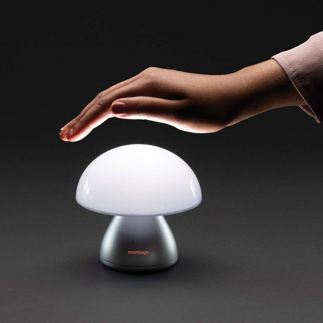 LAMPE DE TABLE RECHARGABLE PERSONNALISABLE 'CHAMPLUM'