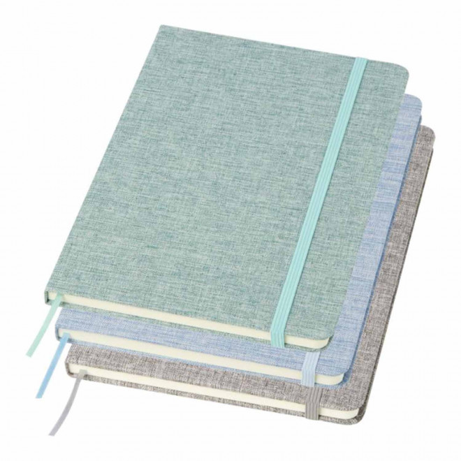 CARNET A5 RIGIDE PERSONNALISE COTON 'HELDA'