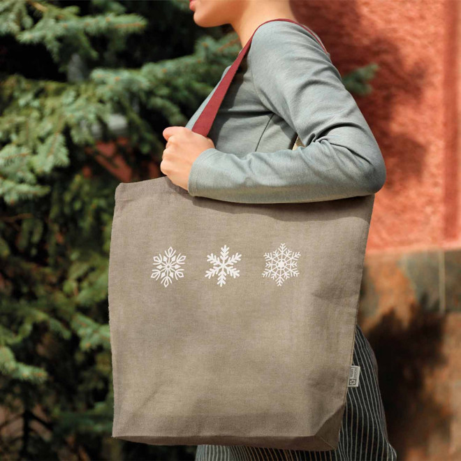 SAC COTON RECYCLE BI COUL PERSONNALISABLE 'AURIANA BOTTOM'