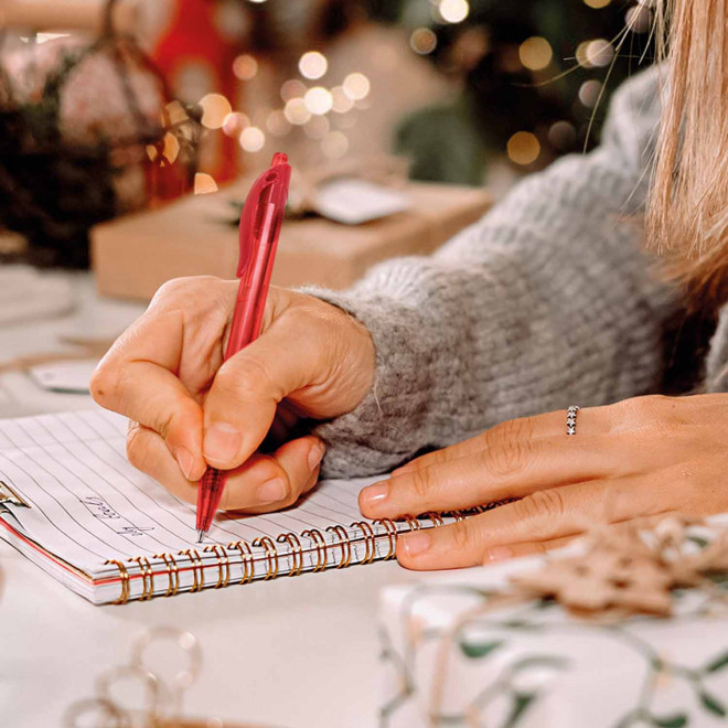 STYLO TRANSPARENT PERSONNALISE 'AYO'