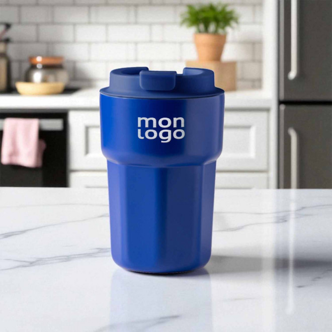 MUG ISOTHERME PERSONNALISABLE EN ACIER 350ML 'DODMAC'