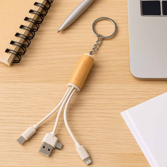 CABLE PERSONNALISABLE PORTE CLE 'MIKA'