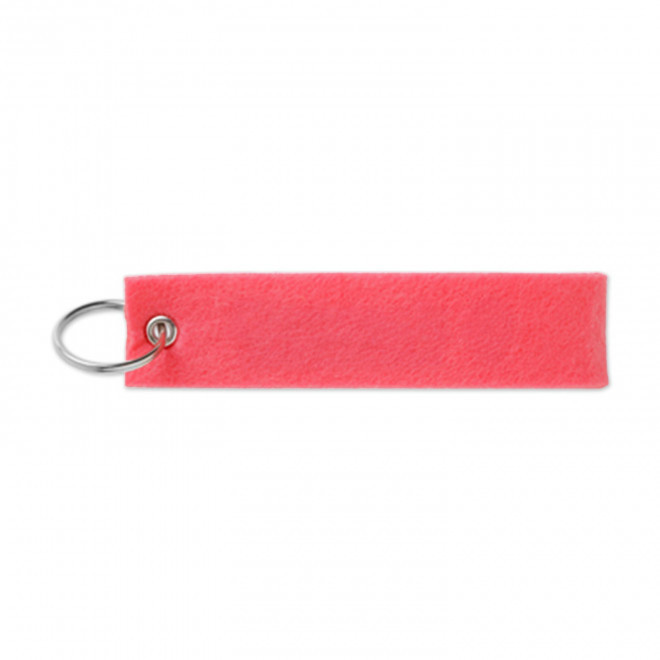 PORTE CLES EN FEUTRINE PERSONNALISABLE 'TICHU'