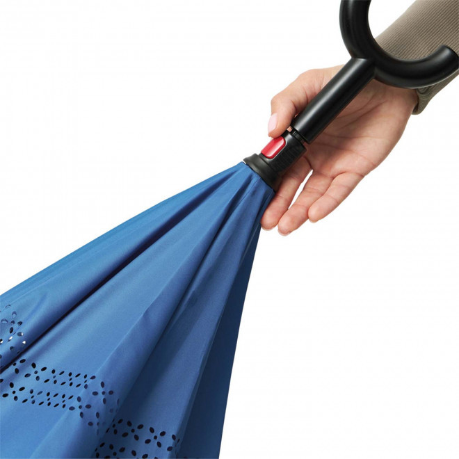 PARAPLUIE PERSONNALISABLE BICOLOR REVERSIBLE 'LIVERPOOL'