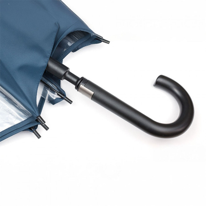 PARAPLUIE CANNE PUBLICITAIRE MI TRANSPARENT 'SPLASHY'