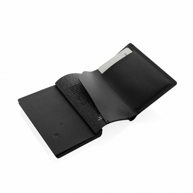 PORTE CARTES PERSONNALISABLE AVEC GEOLOCALISATION 'SEEKY'