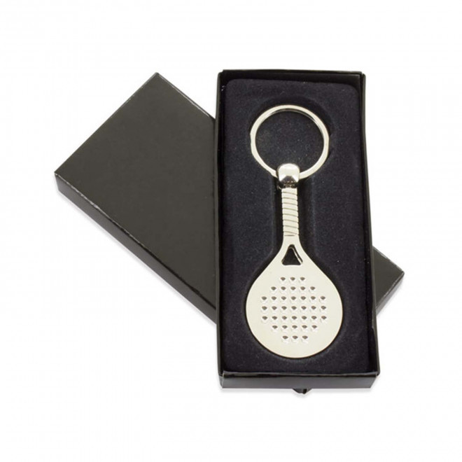 PORTE CLE EN METAL PERSONNALISE 'METALO PADEL'