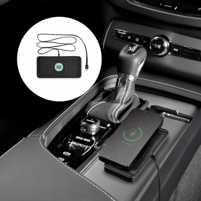 CHARGEUR PERSONNALISABLE INDUCTION VOITURE 'VROUM'