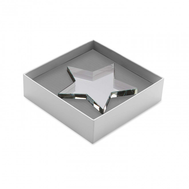 TROPHEE PERSONNALISE EN VERRE ETOILE 'EKURO'