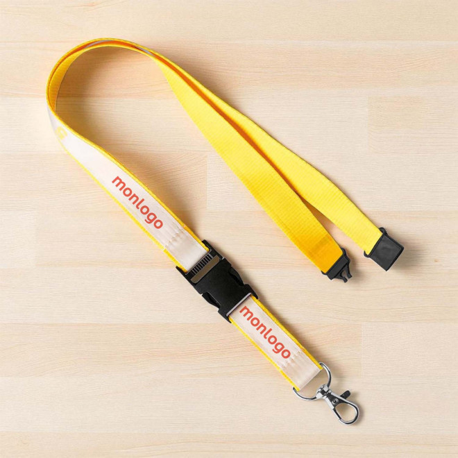 LANYARD AVEC SATIN PERSONNALISABLE 'FORTUNA SATIN'