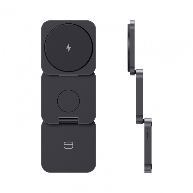 CHARGEUR PLIABLE 3EN1 15W PERSONNALISABLE 'URBAN'