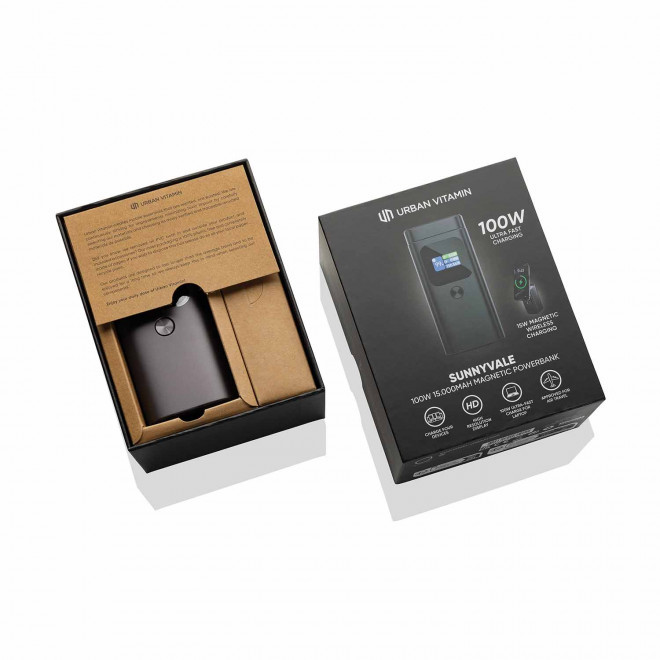 POWERBANK MAGNETIQUE 15000MAH PERSONNALISABLE 'URVI'