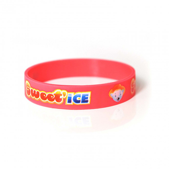 BRACELET SILICONE PERSONNALISABLE 'FESTIVAL II QUADRI'