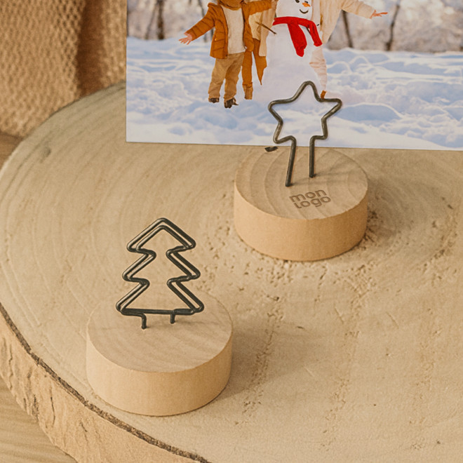 PORTE PHOTO NOEL PERSONNALISABLE 'BRIGHTOU'