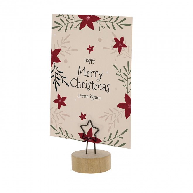 PORTE PHOTO NOEL PERSONNALISABLE 'BRIGHTOU'
