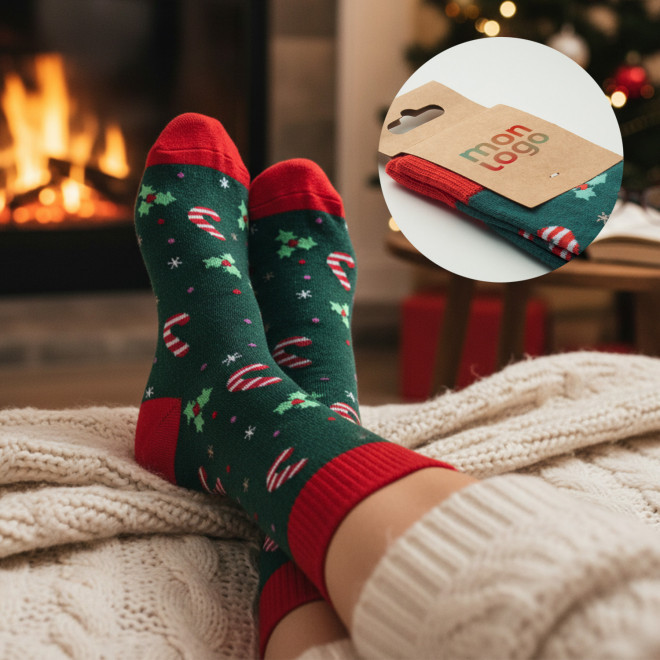 CHAUSSETTES NOEL PERSONNALISABLE 'SOOKY'