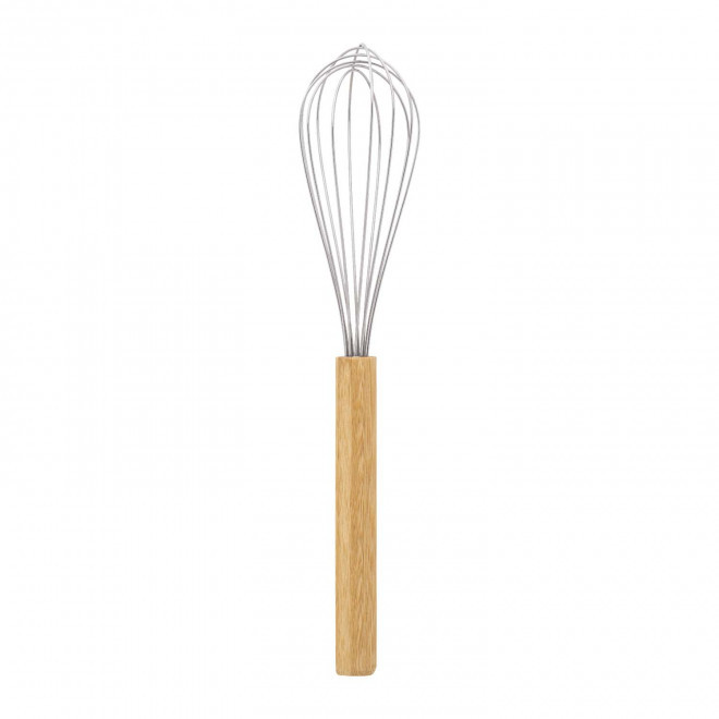FOUET DE CUISINE MANCHE BAMBOU PERSONNALISABLE 'OEUF'