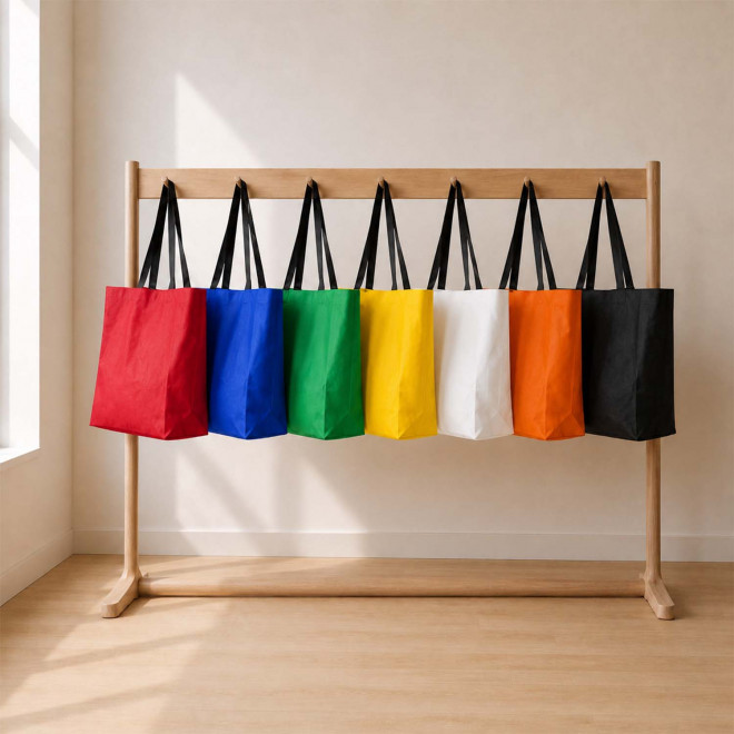 SAC SHOPPING DOUBLE ANSE LAMINE PERSONNALISABLE 'PESCARO'