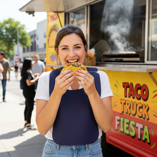 BAVOIR ADULTE NON TISSE PERSONNALISABLE 'YODE COLOR'