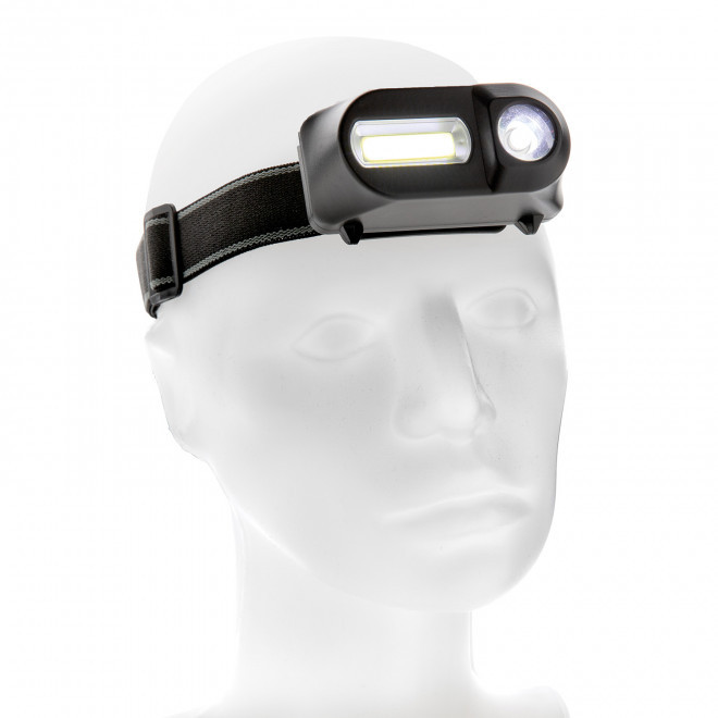 LAMPE FRONTALE COB PERSONNALISABLE 'FRONTALO'