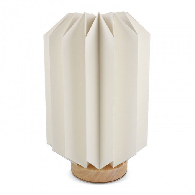 LAMPE LED PERSONNALISABLE EN PAPIER PLIABLE 'AURA'