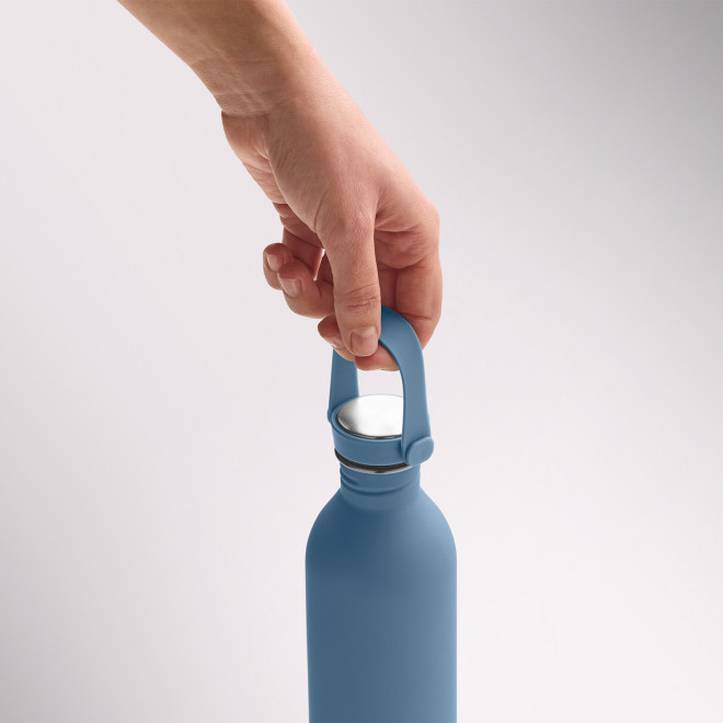 BOUTEILLE PERSONNALISABLE EN ACIER RECYCLE 500ML ' LURA'