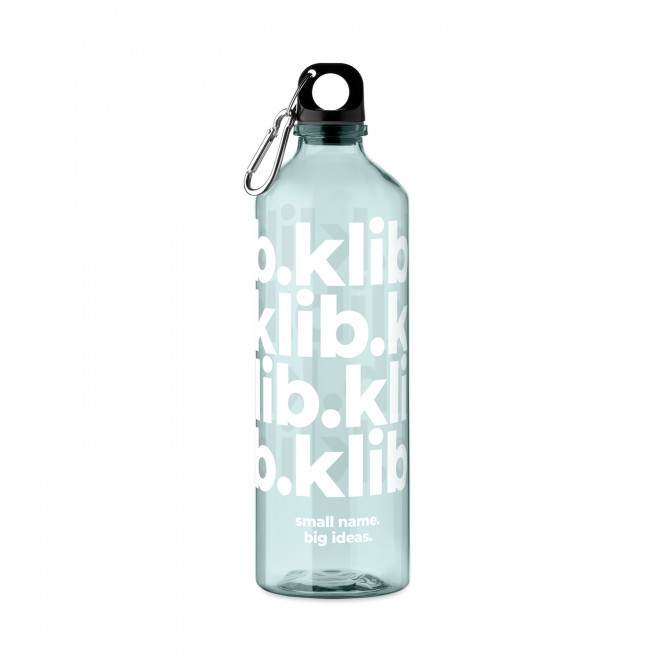 GOURDE PUBLICITAIRE RPET AVEC MOUSQUETON 750ML 'MANCYU'