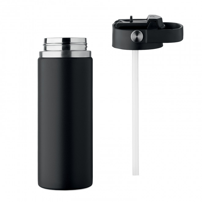 GOURDE ISOTHERME PAILLE 500ML 'FRAG POIGNEE'