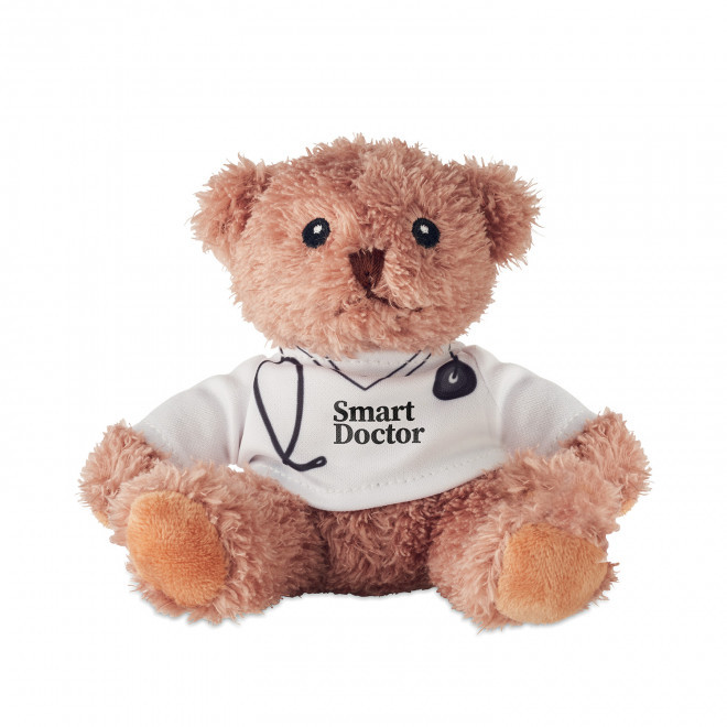 PELUCHE OURSON PERSONNALISABLE 'TEDDY DOCTEUR'