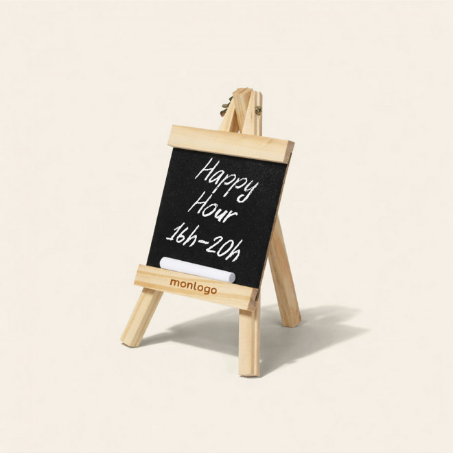 MINI TABLEAU NOIR PERSONNALISE 'CHEVALO'