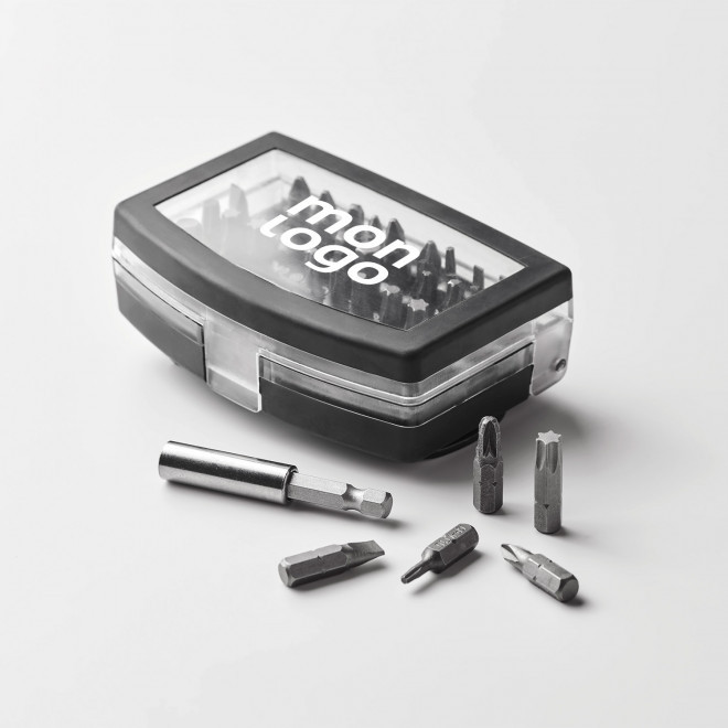 BOITE EMBOUTS TOURNEVIS PERSONNALISABLE 'SCREYO'