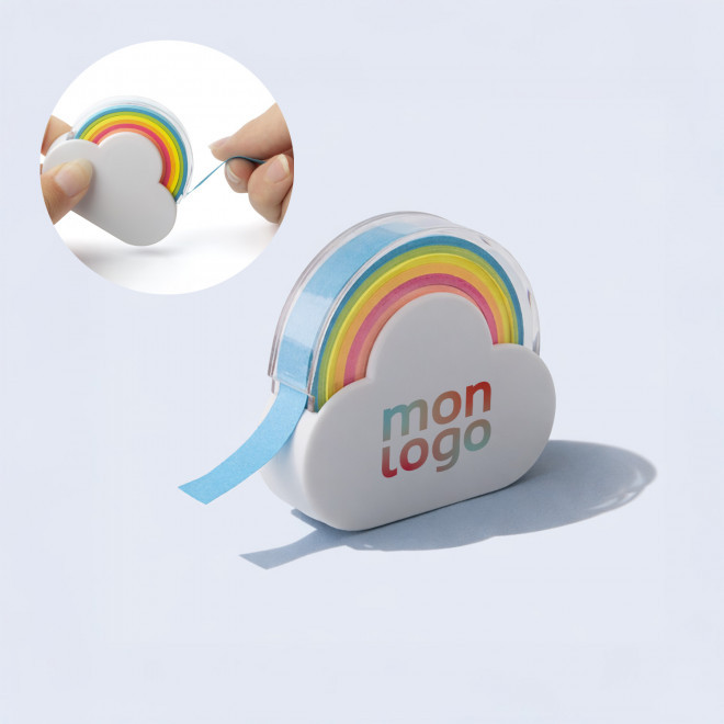 DISTRIBUTEUR MARQUE PAGE PERSONNALISABLE 'CLOUDI'