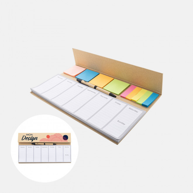 ORGANISATEUR BUREAU PERSONNALISE 'SEMAINO'