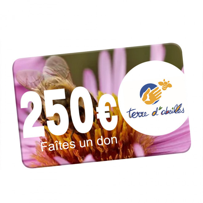 OBJETRAMA REVERSE UN DON DE 250€ A TERRE D'ABEILLES !