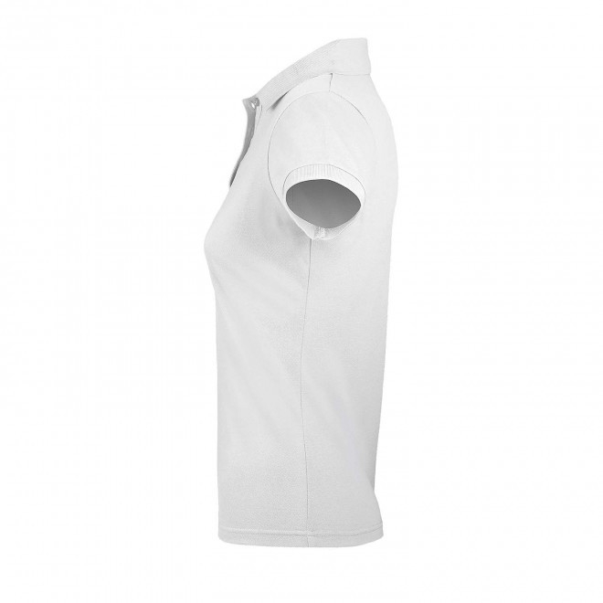 POLO PERSONNALISABLE FEMME BLANC 'PRIME'