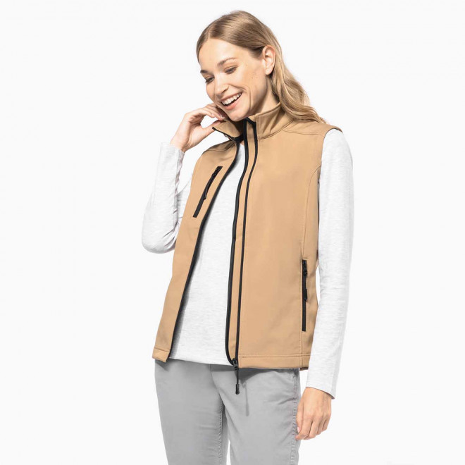 VESTE SOFTSHELL FEMME PERSONNALISABLE 'KARISOFT BW'