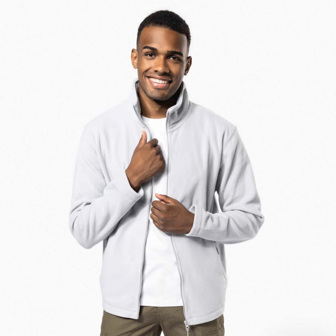 POLAIRE ZIPPE HOMME PERSONNALISABLE 'KARIPOL'