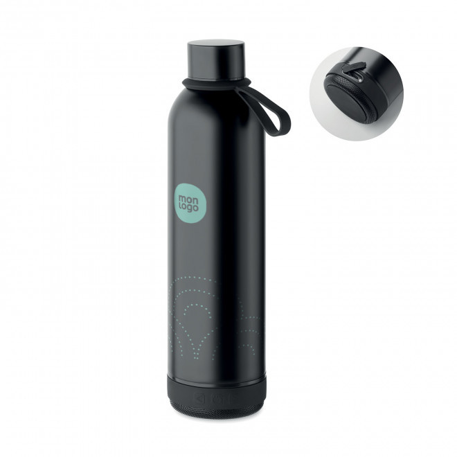 BOUTEILLE 500ML PERSONNALISABLE HAUT PARLEUR 3W 'SOUDO'