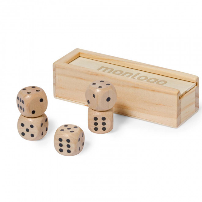 JEU DE DES PERSONNALISABLE 'DEDE' 