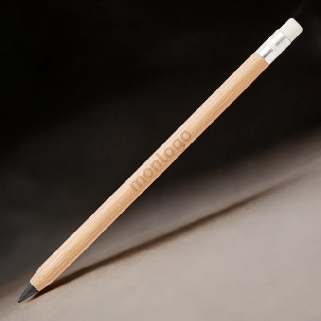 CRAYON PERSONNALISÉ SANS ENCREAVEC GOMME 'RASALO'