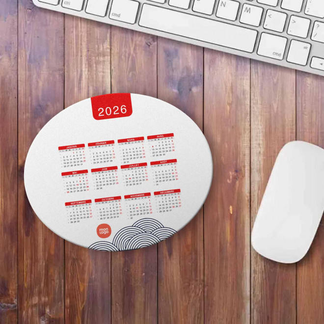 TAPIS DE SOURIS CARRE PERSONNALISABLE 'PERSOLITO DATE'