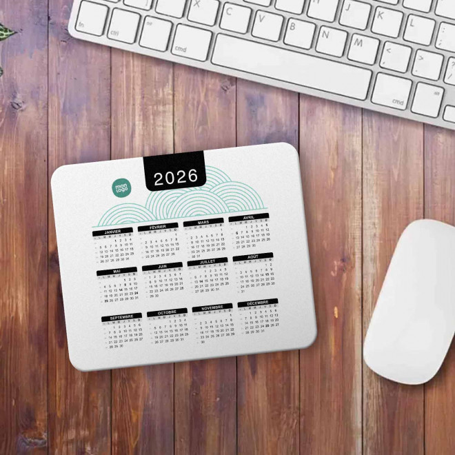 TAPIS DE SOURIS CARRE PERSONNALISABLE 'PERSOLITO DATE'