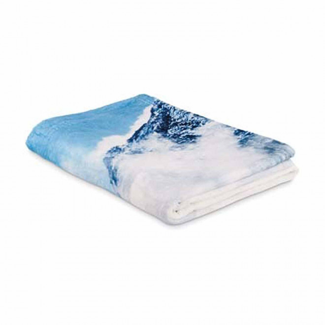 PLAID POLAIRE FLUFFY PERSONNALISABLE 270 GR/M2 'ENIPLA'