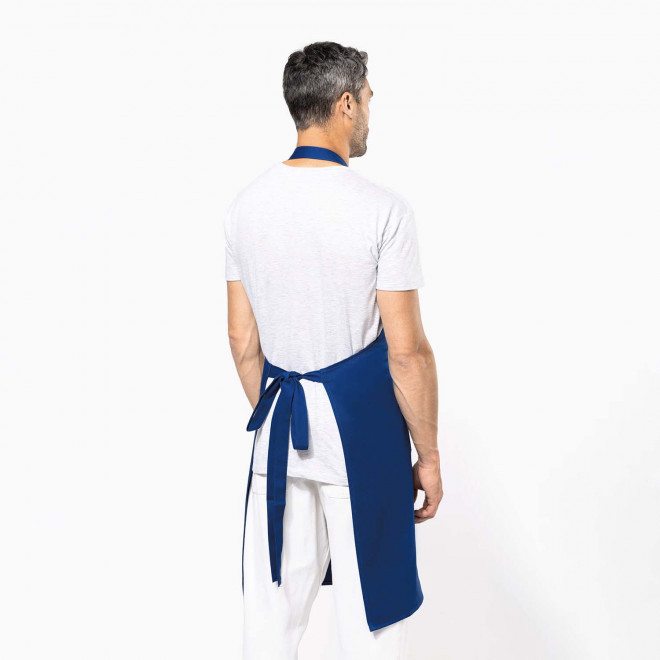 TABLIER LONG EN COTON PERSONNALISE 280G POCHE BIO 'KARITAB'