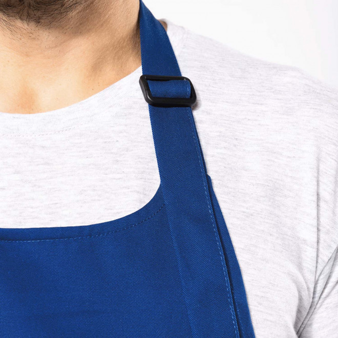 TABLIER LONG EN COTON PERSONNALISE 280G POCHE BIO 'KARITAB'