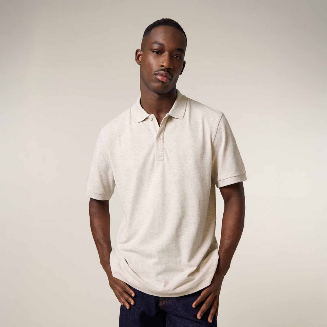 POLO MIXTE CHINE CLAIR PERSONNALISE 'PREPSTER 2.0'